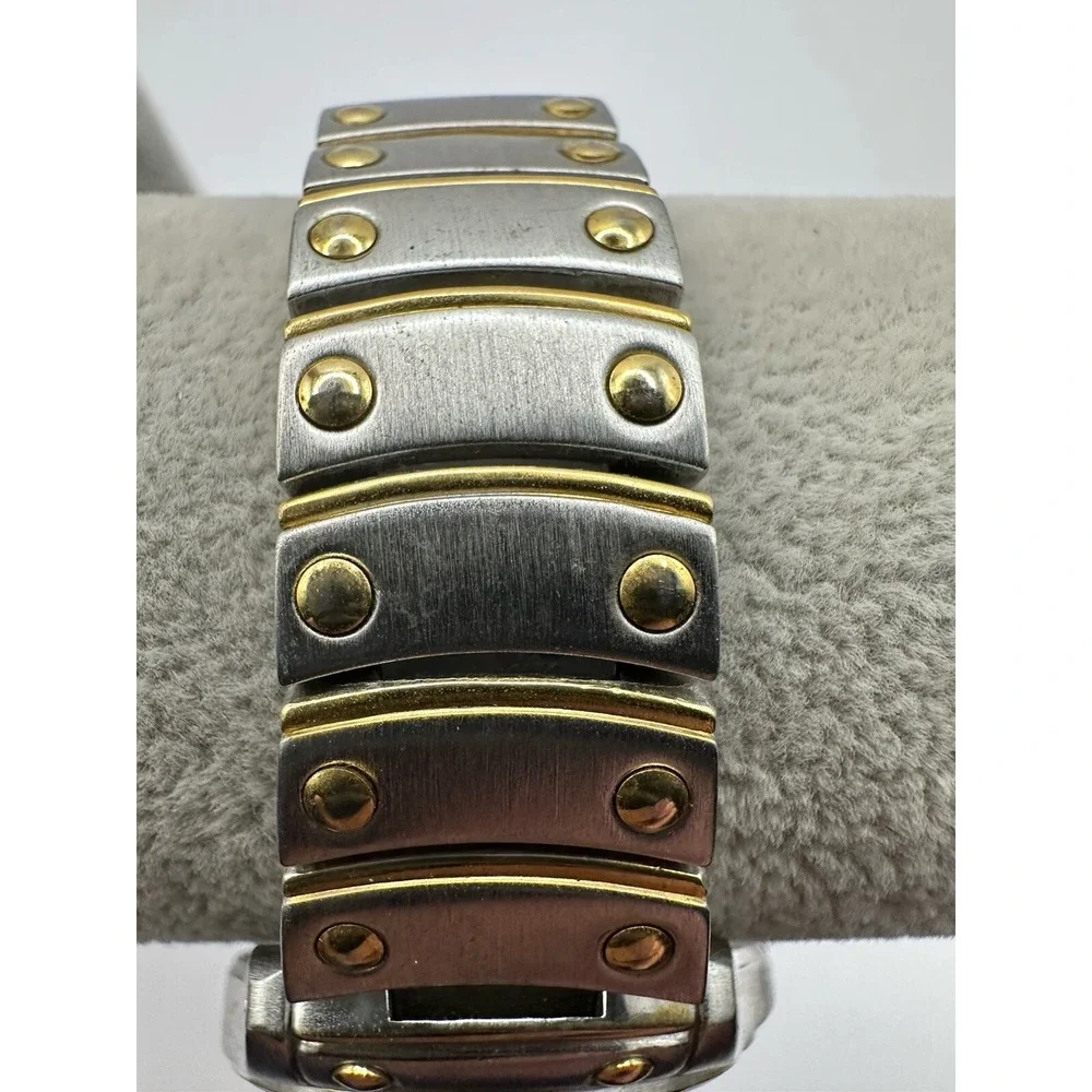 Precision by GRUEN GP5042 Two Tone Quartz‎ Men's Watch 37MM 7.5